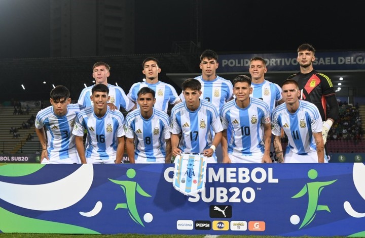 La Selección Argentina Sub-20 en el Sudamericano.