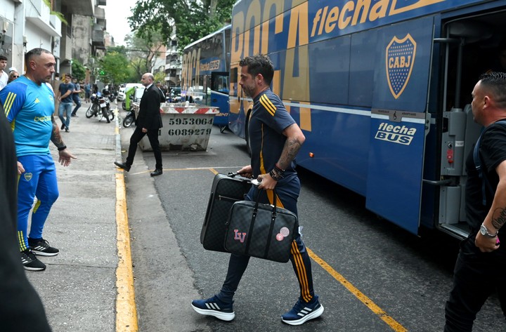 Fernando Gago cambió Chivas por Boca. Foto: Sebastián Granata.