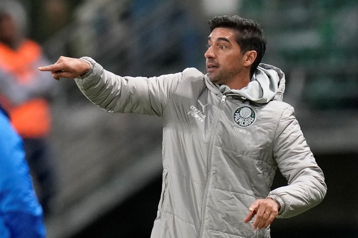 El portugués Abel Ferreira, DT del Palmeiras. Foto: AP Photo / Andre Penner.