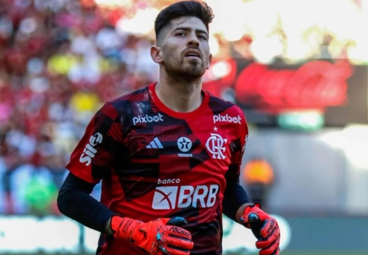 Agustín Rossi, el ex Boca que se afianzó en Flamengo.