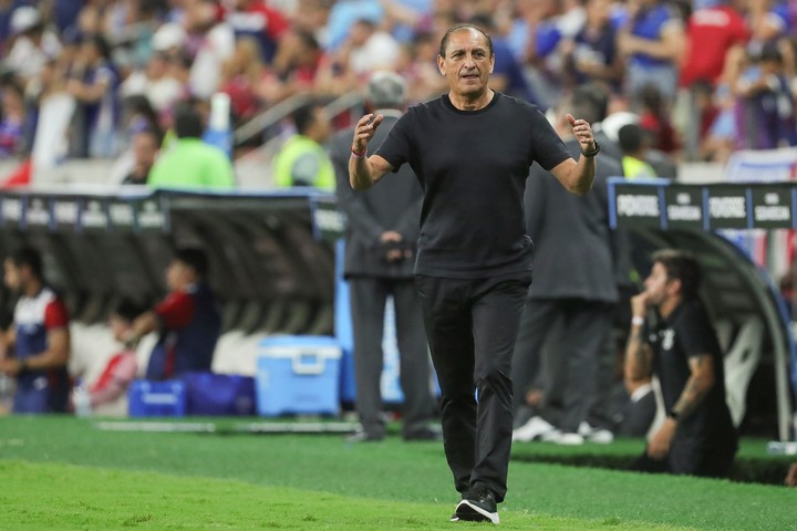 Ramón Díaz, el cerebro de Corinthians. Foto: EFE/ Jarbas Oliveira