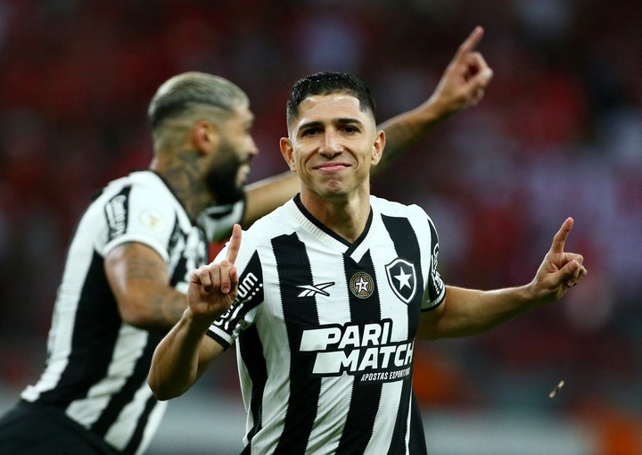 Thiago Almada se fue al Lyon, propiedad del mismo dueño del botafogo.
Foto: REUTERS/Diego Vara