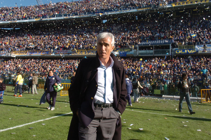 El Chino Benítez dirigió a Boca en la Libertadores 2005.