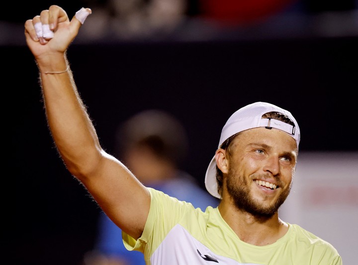 Alexandre Muller ya le ganó a tres argentinos en el Río Open y va por Báez. Foto: REUTERS / Jorge Silva.