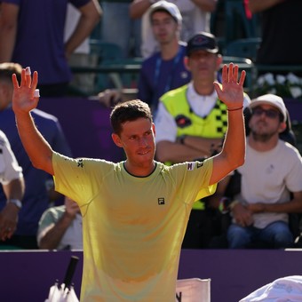 Diego Schwartzman le dijo adiós al tenis profesional: su carrera en fotos