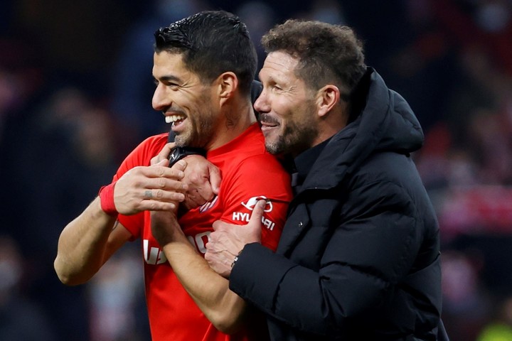 El Cholo le sacó jugo al uruguayo.
Foto: EFE/MARISCAL