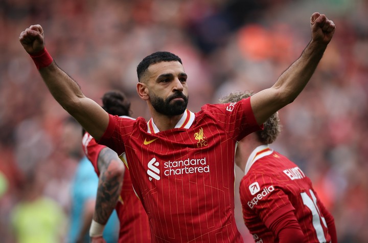 Mohamed Salah, el goleador de Liverpool. (EFE/EPA/ADAM VAUGHAN)