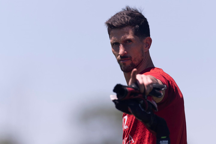 Rodrigo Rey, capitán y símbolo de Independiente.