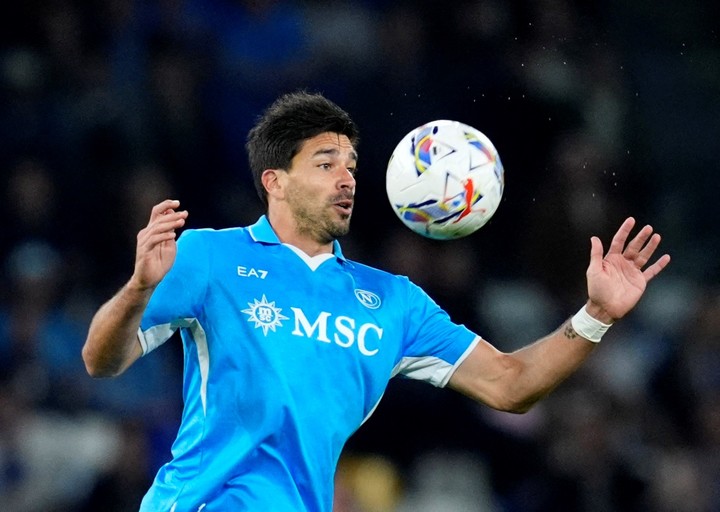Giovanni Simeone quiere otro título con el Napoli. Foto: REUTERS/Matteo Ciambelli