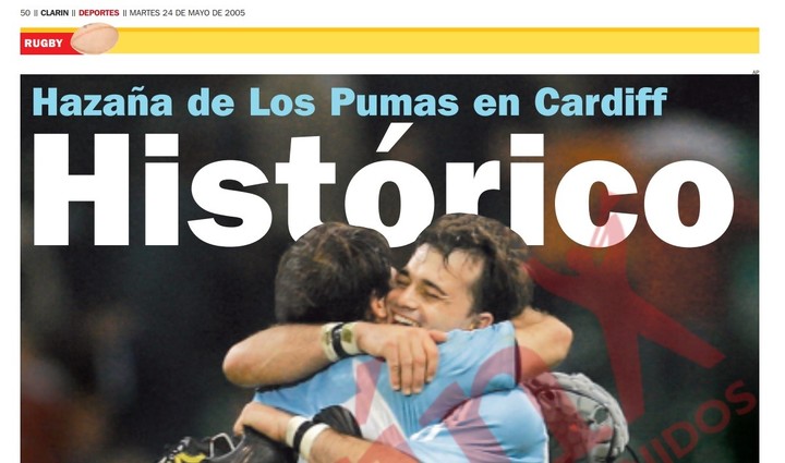 La crónica de Clarín del último partido entre Los Pumas y los Lions.