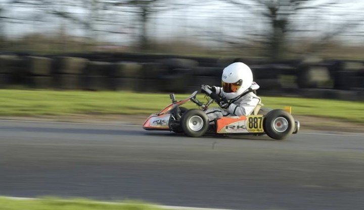 Los inicios. El pequeño Arvid Lindblad en 2013, cuando tenía 6 años. Foto Prensa Red Bull