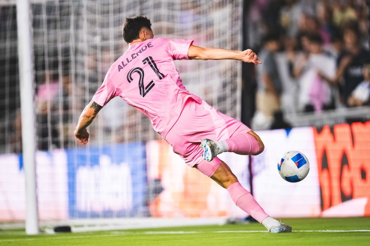Tadeo Allende, una fija en el ataque del Inter Miami en este 2025.