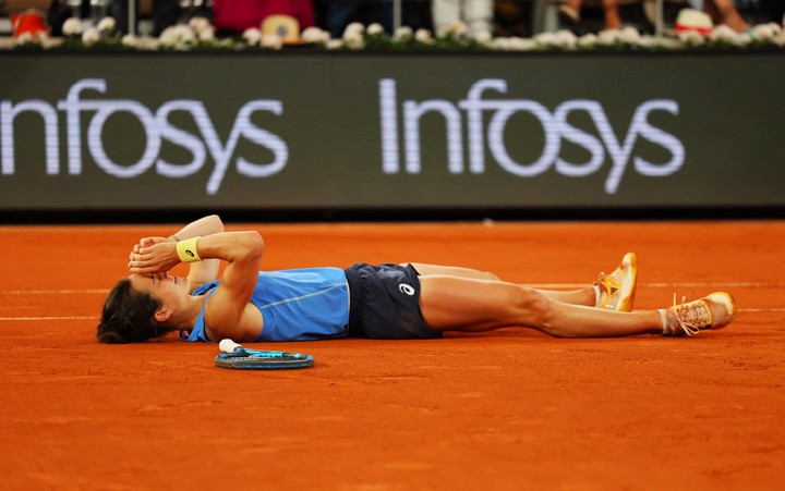 "Todos los niños franceses sueñan con ganar Roland Garros", afirmó Boisson. Foto REUTERS/Denis Balibouse